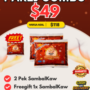 PAKEJ COMBO 2 FREE 1